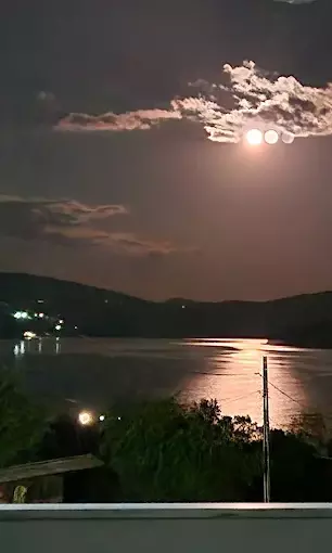 apus pe lacul bicaz